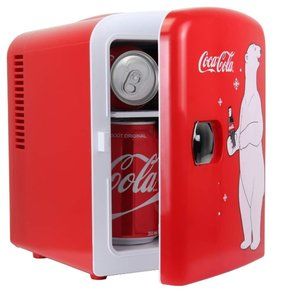 BRAND NEW Coca-Cola mini fridge, portable cooler/warmer